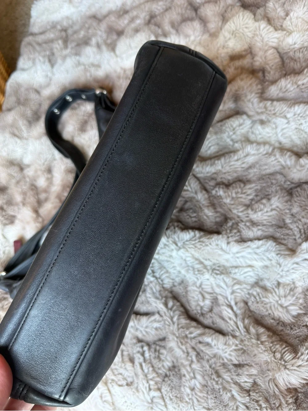 Coach Black Leather Shoulder Bag - Picture 14 of 14
